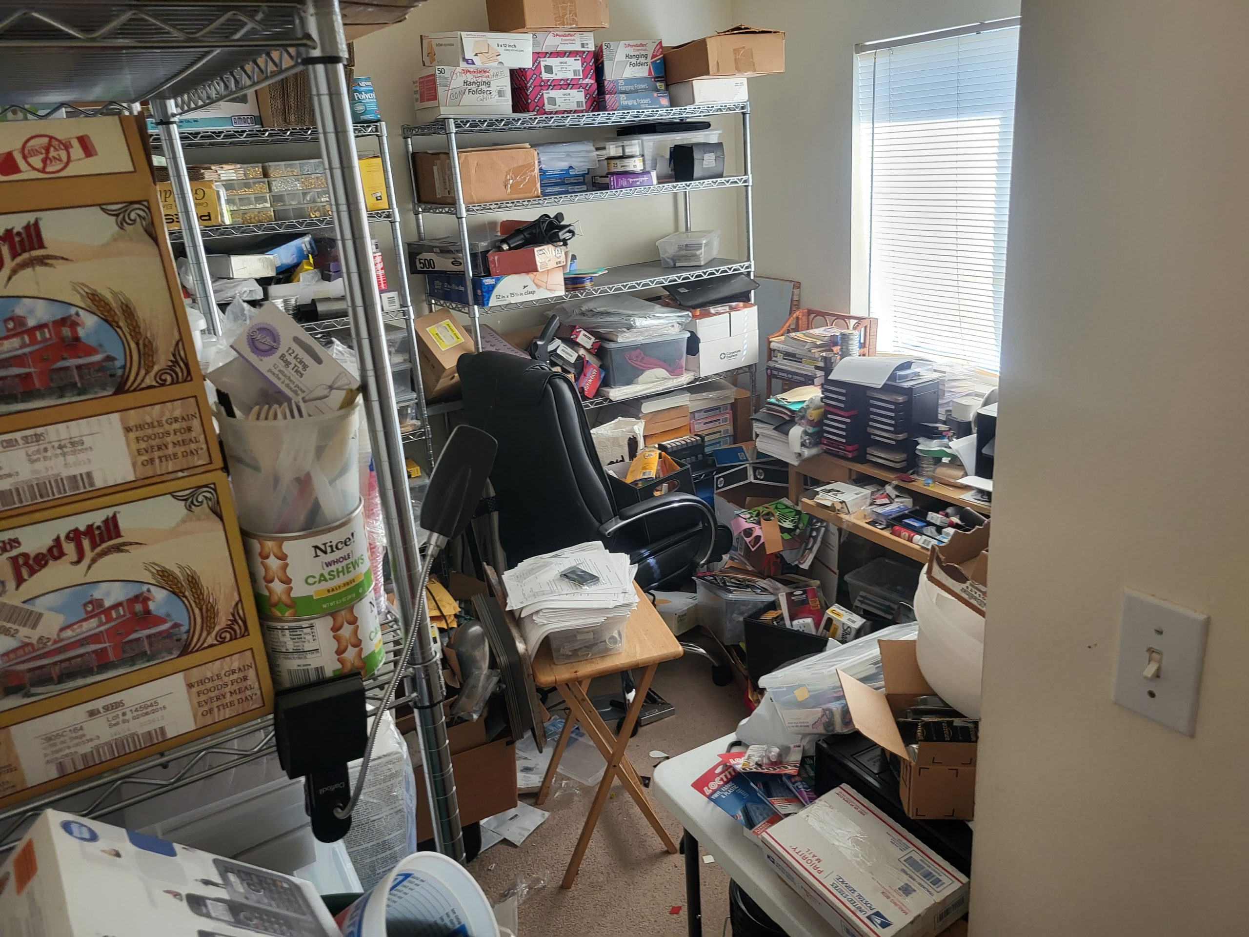 office before team does swedish death cleaning